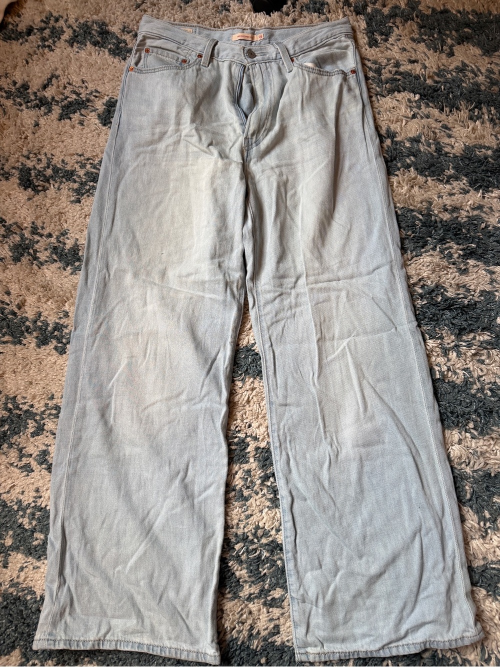 Light Blue Women's Wide-Leg Levi’s Jeans